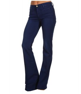 MiH Jeans Marrakesh Mid Rise Kick Flare in Christie Womens Jeans (Navy)