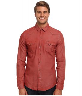 Mavi Jeans L/S Shirt Mens Long Sleeve Button Up (Red)