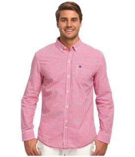 Mavi Jeans L/S Checked Shirt Mens Long Sleeve Button Up (Pink)