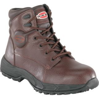Iron Age 6 Inch Steel Toe EH Sport/Work Boot   Brown, Size 10, Model IA5100
