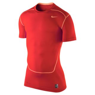 Nike Mens Core Compression Short Sleeve Top 2.0   Crimson      Clothing