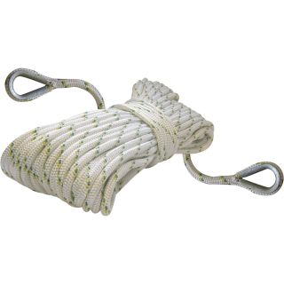 Portable Winch Low-Stretch Winch Rope with Splices — 1/2in. x 984ft., Model#  PCA-1218M2ESC  Winch Kits, Straps   Hooks