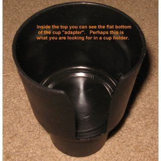 Cup Holder Adapter   Black Kitchen & Dining