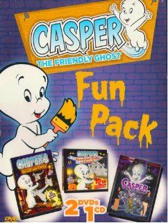 Casper the Friendly Ghost Fun Pack (Casper A Spirited Beginning / Casper's Spookiest Tales / Casper's Spookiest Songs and Sounds) Movies & TV