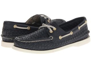 Sperry Top Sider A O 2 Eye Navy Woven