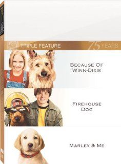 Because of Winn Dixie / Firehouse Dog / Marley & Me Marley & Me, Firehouse Dog, Because of Winn Dixie Movies & TV