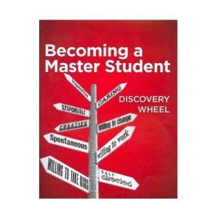 Student Discovery Wheel for Ellis' Becoming a Master Student, 14th (9781111840815) Dave Ellis Books