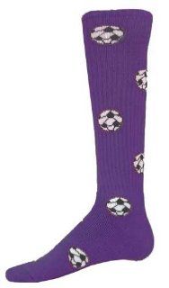 Red Lion Soccer Ball Socks PURPLE SIZE 6 8.5 (NOT SHOE SIZE  SEE SIZES BELOW)  Sports & Outdoors