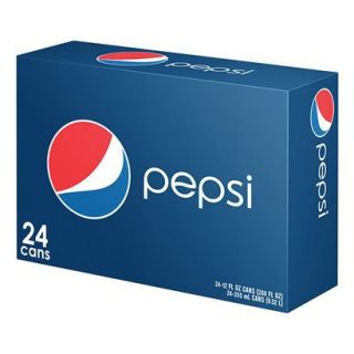 Pepsi Cola Soda 12 oz, 24 pk
