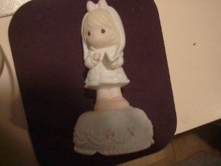1991 Precious Moments Musical Figurine This Day Has Been Made in Heaven Heart Symbol 523682 Samuel Butcher  Collectible Figurines  