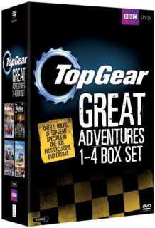Top Gear The Great Adventures   Box Set 1 4      DVD