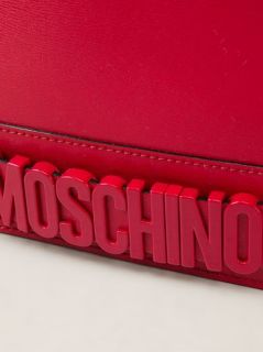 Moschino Top Zip Clutch   Stefania Mode