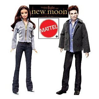 Twilight Set of Both Barbie Doll Figures [Edward & Bella] 