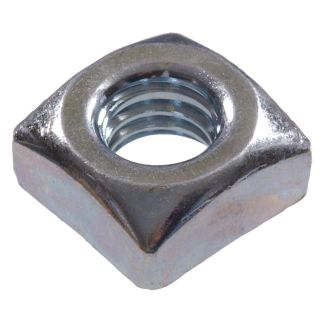 The Hillman Group 50 Count #10  32 Zinc Plated Standard (SAE) Square Nuts