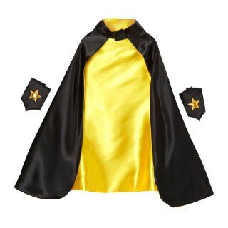 Making Believe Reversible Black & Gold 24" Star Cape & Cuffs Toys & Games