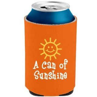 A Can Of Sunshine The Official KOOZIE Can Kooler  Sports Fan Coolers  Sports & Outdoors