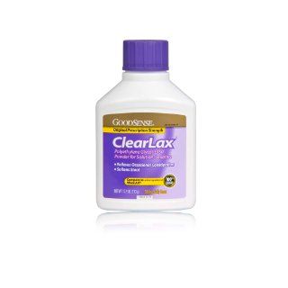 Good Sense Clearlax, Polyethylene Glycol, Osmotic Laxative 3350 Powder for Solution, 17.9 Ounce Health & Personal Care