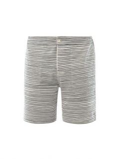Striped cotton jersey shorts  Ymc