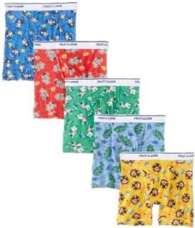 Fruit of the Loom Boys 2 7 Toddler 5 pack Boxer Brief, Colors may vary Clothing