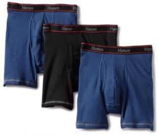 Hanes Men's 3 Pack Dyed Comfort Stretch Boxer Brief, Multi Color Assorted, Medium at  Mens Clothing store