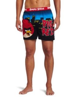 Briefly Stated Men's Big Red Angry Bird Boxer Clothing