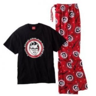 Briefly Stated Mens A Christmas Story 2 Piece Pajamas Ralphie Sleep Set T Shirt at  Men�s Clothing store