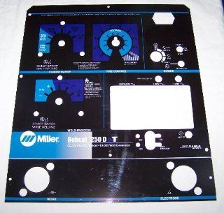 Miller Electric Welder Bobcat 250 DT Control Plate  Other Products  