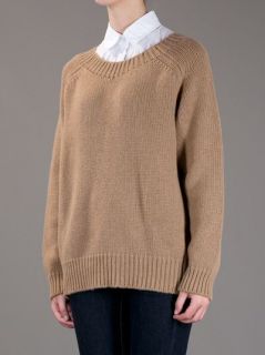 Jil Sander Camel Hair Sweater