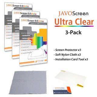 Apple iPod Nano 3rd Gen (4GB/8GB) JAVOScreen 2.0 Ultra Clear Screen Protector (3 Pack) Cell Phones & Accessories
