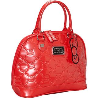 Loungefly Hello Kitty Poppy Red Embossed Patent Bag