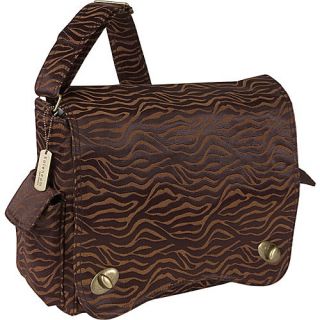 Kalencom Safari Fantasy Scallop Messenger Diaper Bag