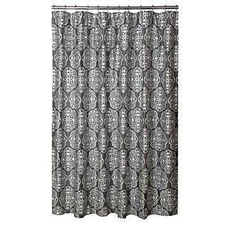 Blissliving Home "Harmony Storm" Grey Shower Curtain's