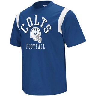 Reebok Indianapolis Colts Gridiron Crew T Shirt   Royal Blue