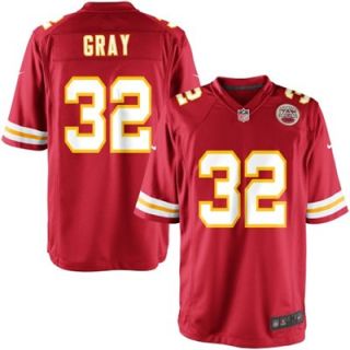 Nike Youth Kansas City Chiefs Cyrus Gray Team Color Game Jersey