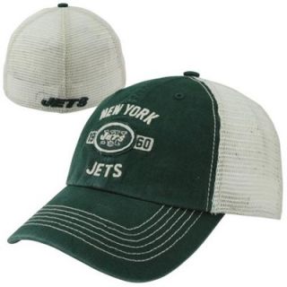 47 Brand New York Jets Underhill Mesh Flex Hat   Natural/Green