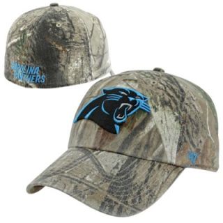 47 Brand Carolina Panthers Franchise Fitted Hat   Realtree Camo