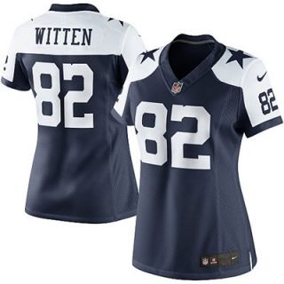 Nike Jason Witten Dallas Cowboys Womens Limited Throwback Jersey   Navy Blue/White