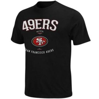 San Francisco 49ers Backfield T Shirt   Black