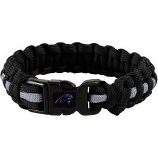 Carolina Panthers Survival Bracelet   Black