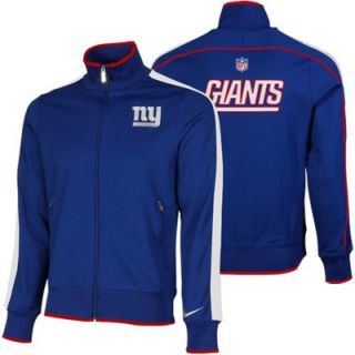 Nike New York Giants Classic Full Zip Track Jacket   Royal Blue