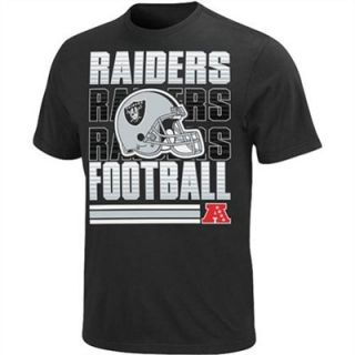 Oakland Raiders Metallic Ink T Shirt