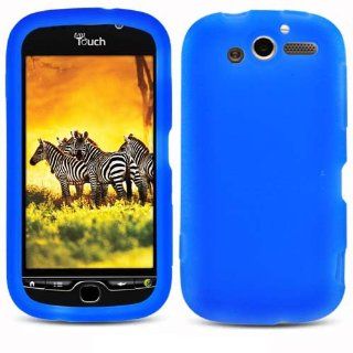 Soft Skin Case Fits HTC myTouch 4G Blue Skin T Mobile (does not fit HTC Mytouch 3G or HTC Mytouch 3G Slide or HTC Mytouch 4G) Cell Phones & Accessories