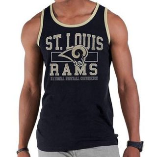 47 Brand St. Louis Rams Till Dawn Tank Top   Navy Blue