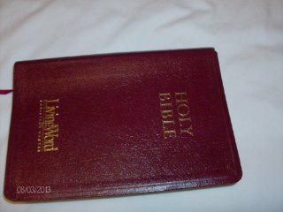 The Holy Bible, containing the Old and New Testaments, King James Version, Reference Edition center column references, translation notes, concordance, and maps, Words of Christ in Red, Thumbed Index, (Bonded Black Leather Flex) Nelson Books