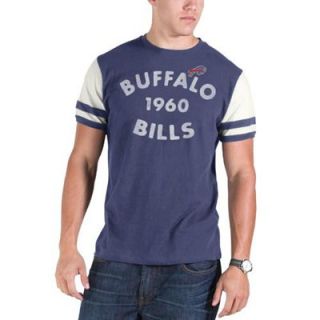 47 Brand Buffalo Bills End Zone T Shirt   Navy Blue