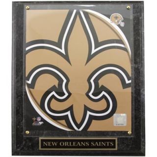 New Orleans Saints 10.5 x 13 Logo Plaque