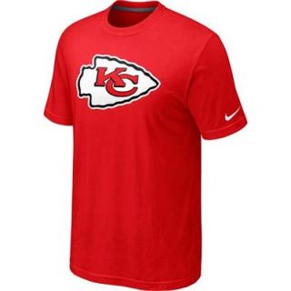 Nike Kansas City Chiefs Oversized Logo T Shirt   Red