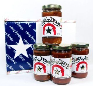 Truly Texas Salsa Saddlebag Kit Gift Box Contains 4 Salsas  Grocery & Gourmet Food