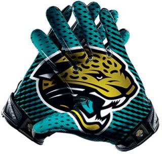 Nike Jacksonville Jaguars Vapor Jet 2.0 Team Authentic Series Gloves