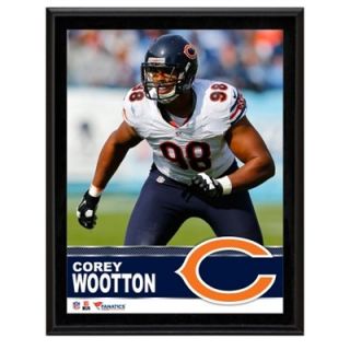 Corey Wootton Chicago Bears Sublimated 10.5 x 13 Plaque